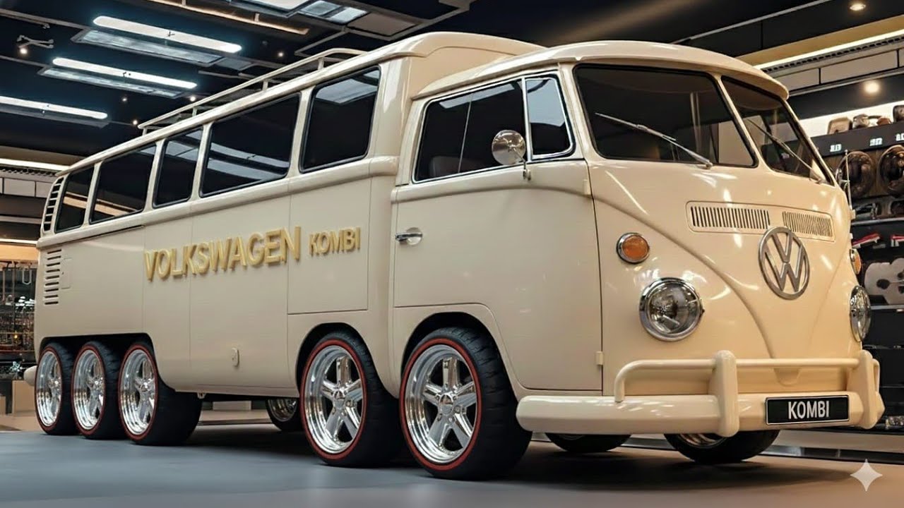 Volkswagen Kombi 2026 ESTÁ DE VOLTA – Lenda Retrô Renascida com