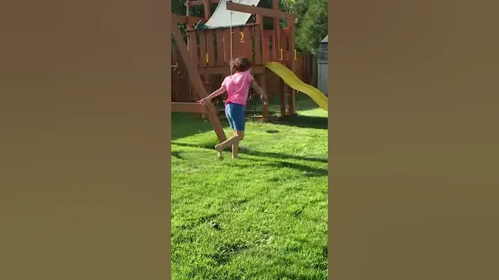 Julia H runs with Beatrice