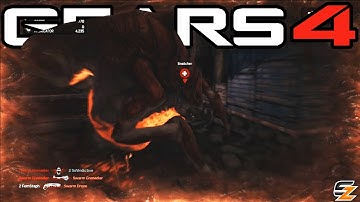 Gears of War 4 Horde Mode 3.0 Boss Wave Gameplay - Carrier & Snatcher Bosses! (Xbox One)