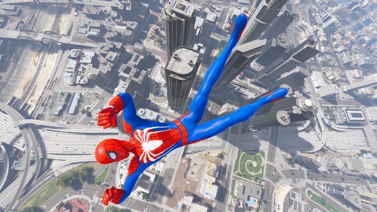 GTA 5 Spider-Man Crazy Jumps & Funny Ragdoll Fails | Euphoria Physics Compilation #32