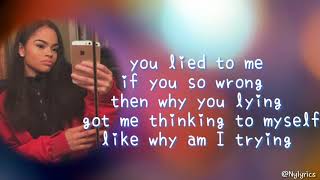 Kierra Luv - You lied to me Lyrics