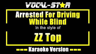 Arrested For Driving While Blind Karaoke | ZZ Top Karaoke Version