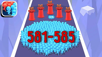 Count Masters - All Levels Gameplay ios (Level 581-585)