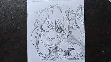 How to draw Ruby hoshino||Ruby hoshino drawing||Ruby hoshino step by step drawing [oshi no ko]