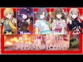 SNOW FLAKES MEMORIES【KAN/ROM/ENG】Lyrics Color Code | SHINYMAS MUSIC DAWN mix voice character