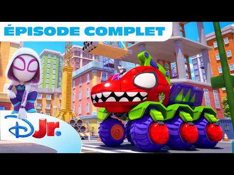 Rhino in action! 💨 Spidey and His Amazing Friends full episode | Animated series
