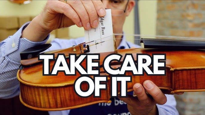 How To CHANGE a violin STRING like a PRO violinmaker 