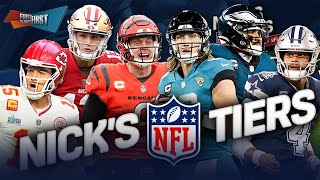 Eagles, Bills deemed ‘championship caliber’ in Nick’s Week 4 NFL Tiers | NFL | FIRST THINGS FIRST