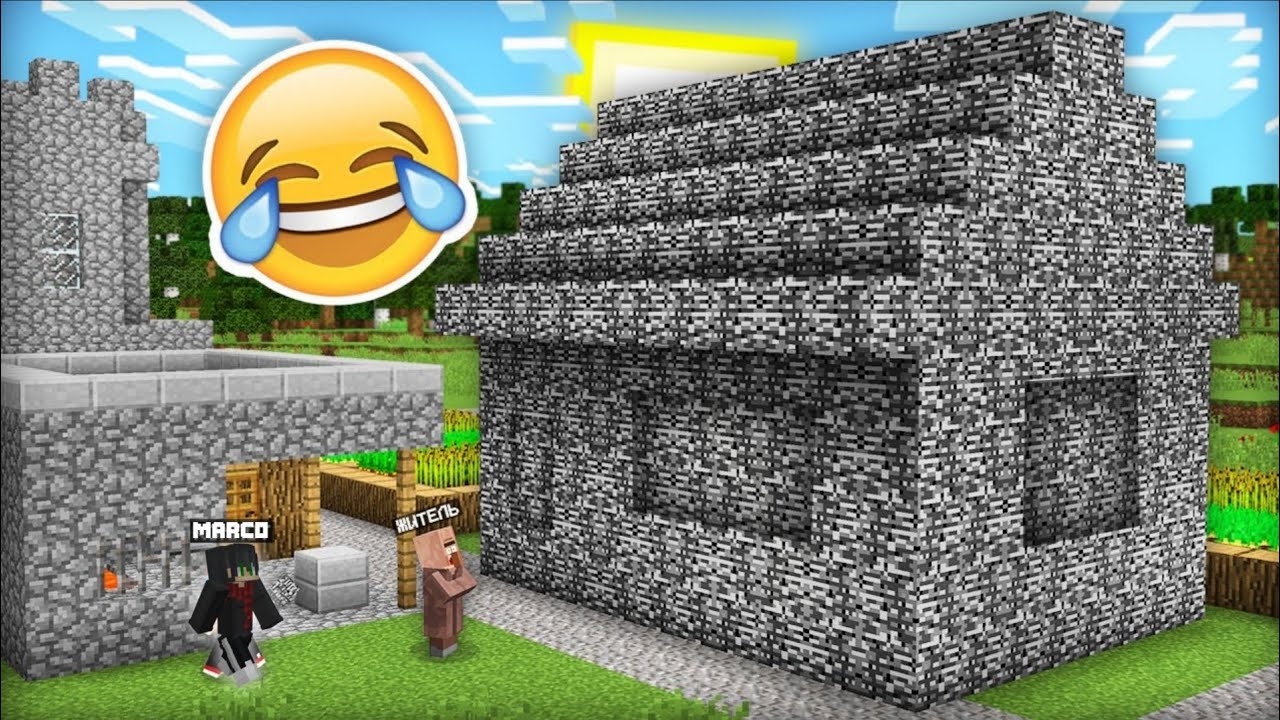 Men Qishloqini Uyini BEDROKLI Qilib Qoydim😂 | Minecraft Uzbekcha