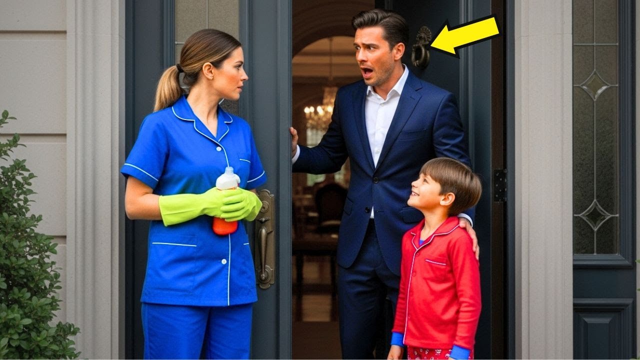 MILIONÁRIO VIÚVO CONTRATA FAXINEIRA… MAS QUANDO A VÊ, CONGELA: ERA IGUALZINHA À SUA ESPOSA MORTA!