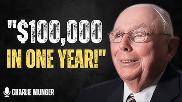 Charlie Munger’s Step by Step Path to Your First $100K