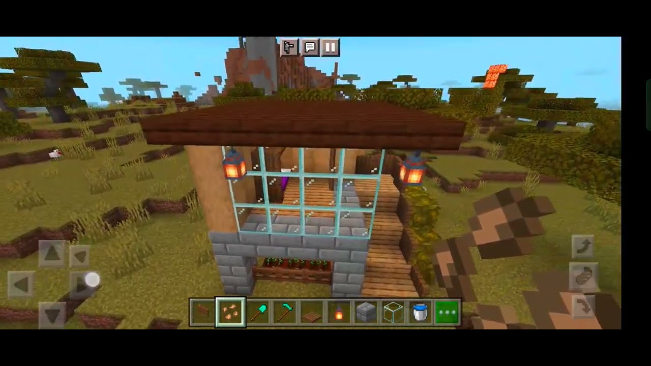 HOW TO BUILD A STARTER HOUSE IN MINECRAFT #minecraft - YouTube