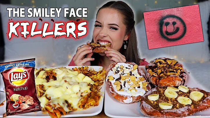 CHEESY POUTINE, BEAVERTAILS & KETCHUP CHIPS MUKBANG