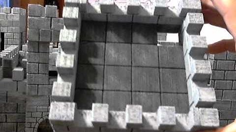Wargame Terrain: ( Castle )Video