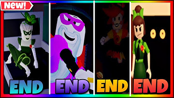 Every Ending in Break In 2 (Story) | All 4 Endings in Break In 2 (Story)