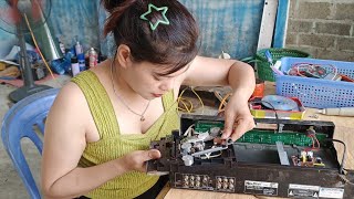 : Repair a broken old DVD player