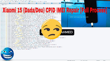 Xiaomi 15 (Dada) CPID IMEI Repair [Full Process]