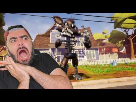 FOXY GELDI BU DAHA BETERMIŞ - HELLO NEIGHBOR MODS