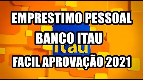 Qual é a taxa de empréstimo do Itaú?
