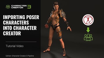Character Creator 3 Tutorial - Importing Poser Characters into Character Creator