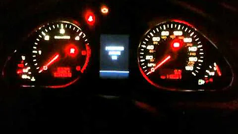 A6 C6 Instrument Cluster needle sweep