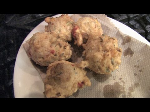 Clam Fritters recipe Daddy Jack's style