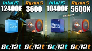 Intel i5-12400F vs AMD Ryzen 5 5600X - Best 6 Core CPU? 