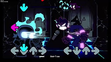 Nightmare Sans VS A.C Void ( Bad Time But A.C Void Sings It ) Friday Night Funkin"