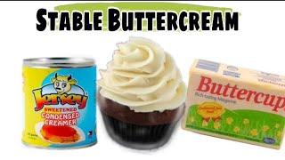 Buttercream frosting using Jersey Condensed milk & Buttercup