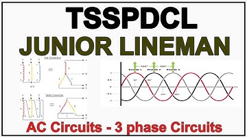 TSSPDCL  || JLM PREVIOUS PAPER QUESTION ON 3 φ CIRCUITS || 3 phase circuits ||
