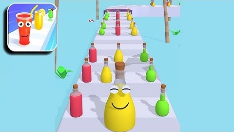 Juice Run Max Level - All Levels Gameplay (iOS & Android) Walkthrough Part 8