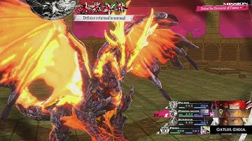 Double 9999 dmg repel on devourer of flames