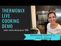 Thermomix TM6 Live Virtual Cooking Demonstration - Mushroom Risotto and Fruity Dream