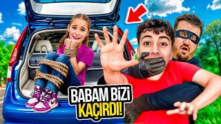 Babam Bi̇zi̇ Kaçirdi Eli̇f Si̇nem Arabada Kaçak Yolcu Var