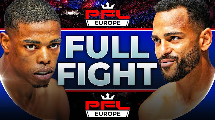 LE BOMBARDEUR BELGE FRAPPE! | Patrick Habirora vs Danny Roberts | Combat complet | PFL Europe 2 2025
