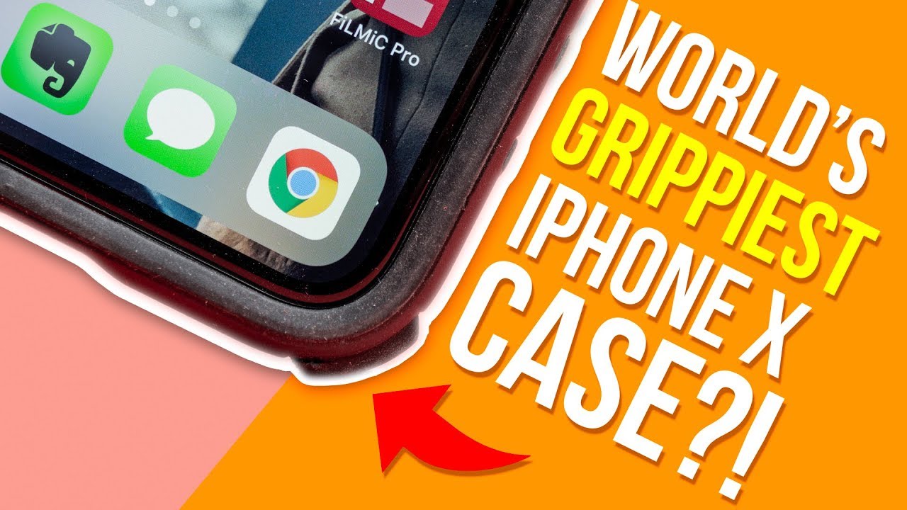 dbrand grip iphone x The GRIPPIEST Case EVER! - Dbrand Grip Bumper Case for iPhone X - Review
