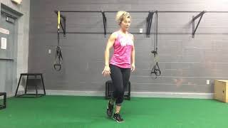Single leg 3-point reach
