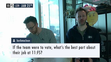 FIN On Air: What’s the best part about their job at 11:FS?