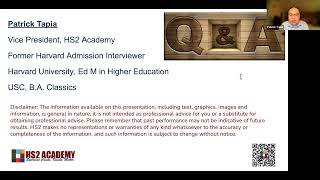 Choosing Between APs (April 2024 Expert Q&A College Admissions) #collegeadmissions screenshot 3