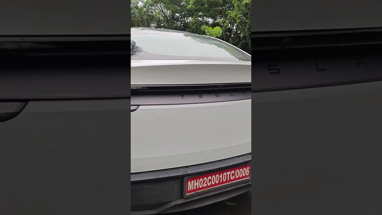 Tesla car in Navi Mumbai 