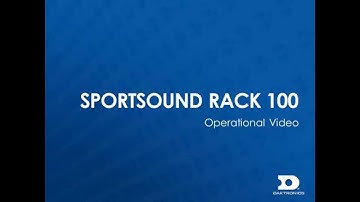 Sportsound Rack 100 Overview