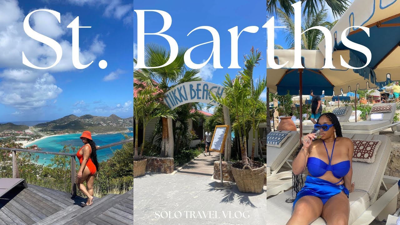 Solo Travel to St. Barths Vlog, Party, Restaurants