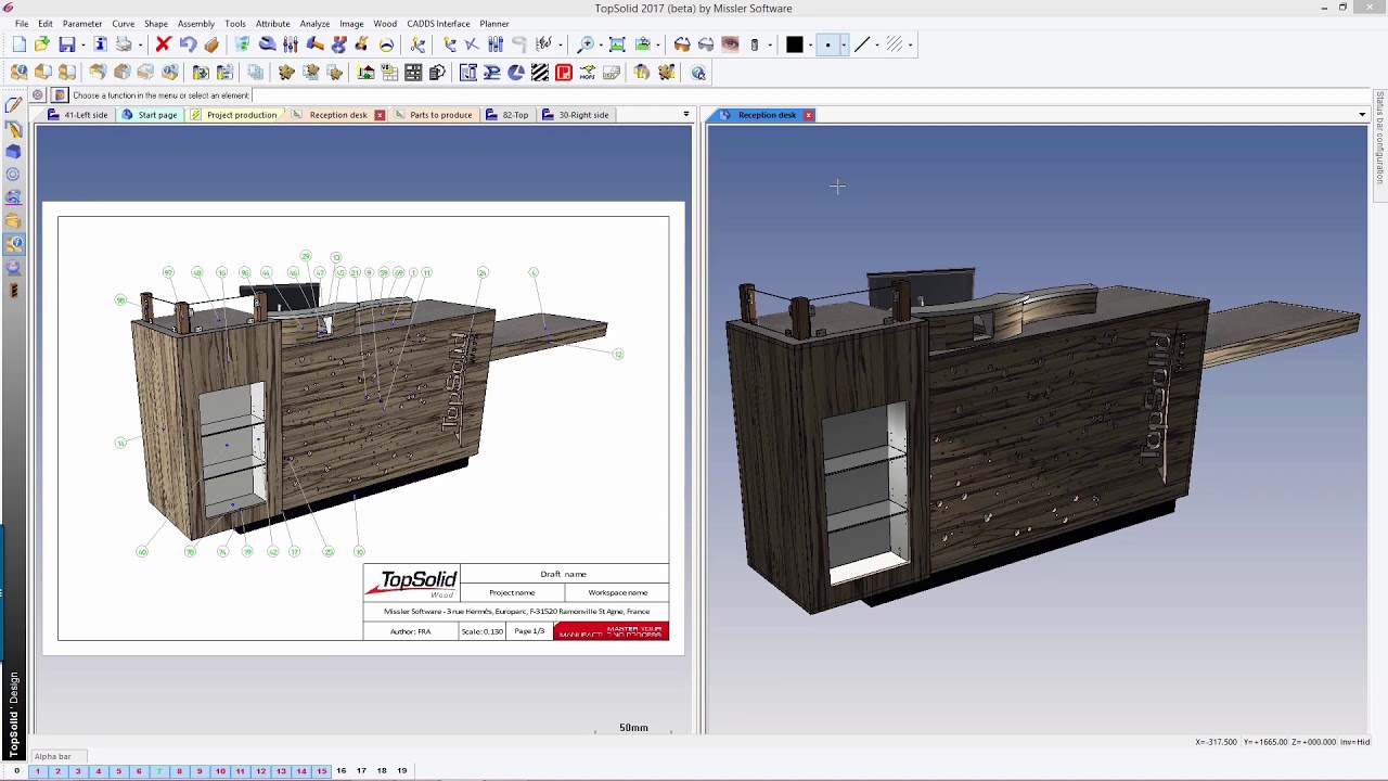 TopSolid'Wood Scripts Automation - YouTube