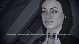 Mass Effect 2: Talking with Miranda for the first time (romance)
