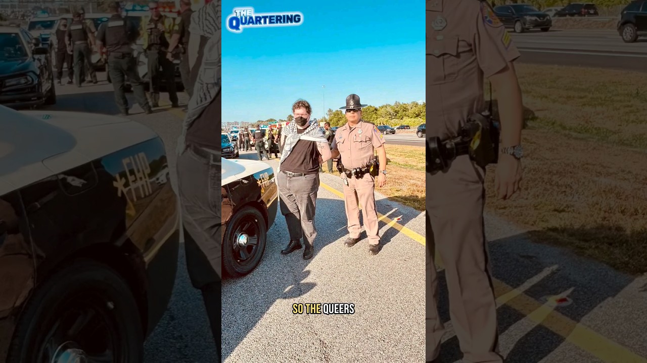 Dad Destroys Woke Protesters Blocking Road To Disney