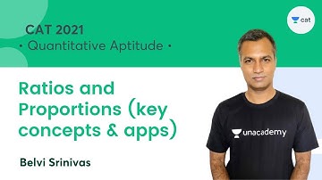 CAT Ninjas 1.O | Ratios and Proportions (key concepts & apps) l CAT 2021 l Belvi Srinivas