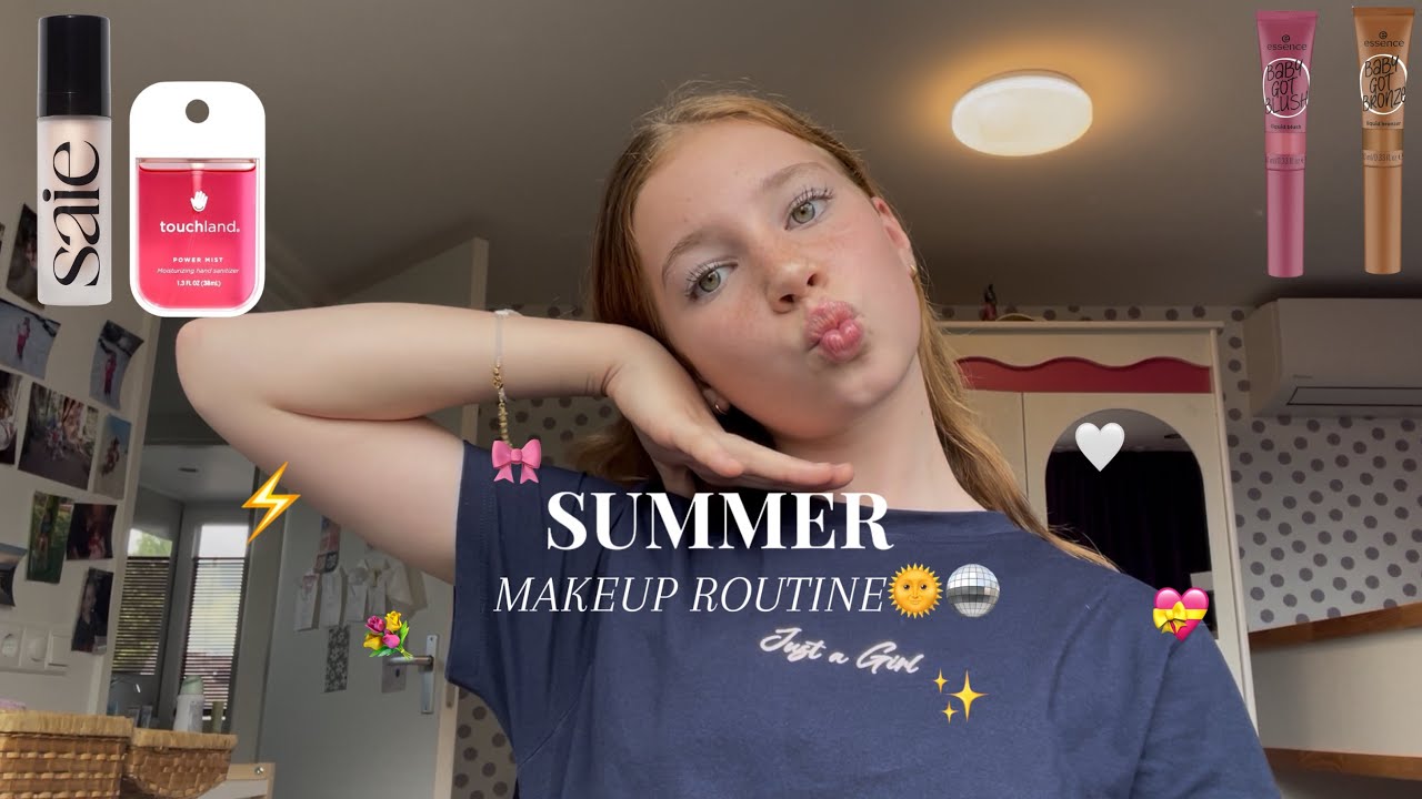 NATURAL SUMMER MAKEUP TUTORIAL!☀️🌴 #1 I getreadywithfiene