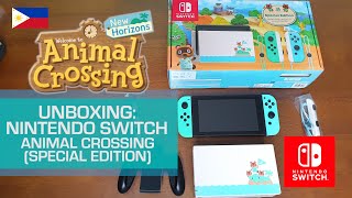 Nintendo Switch: ANIMAL CROSSING SPECIAL EDITION UNBOXING!!!