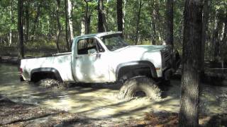 Chevys 16&quot; lift 44&quot; Boggers With Small Block 350