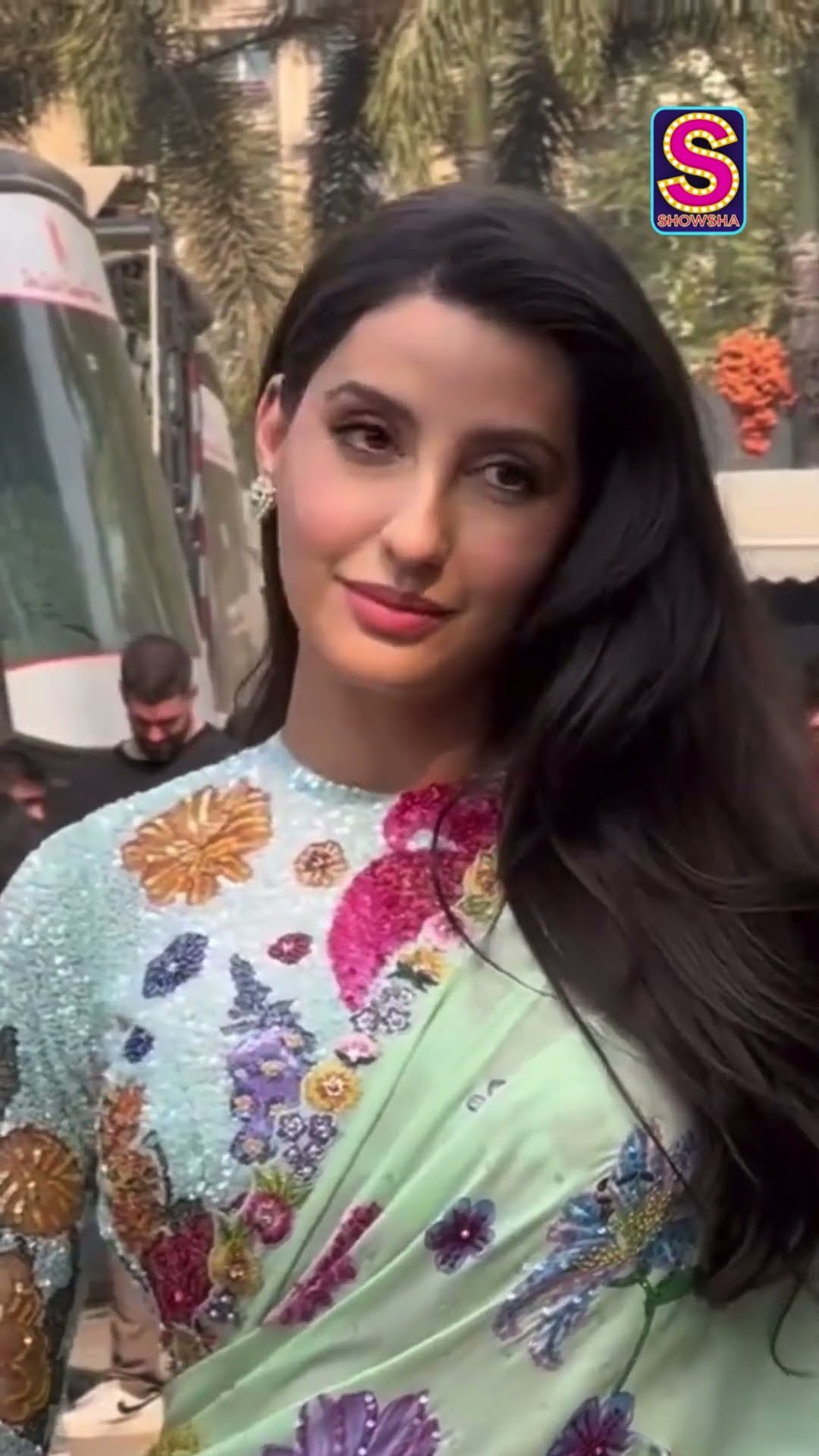 Nora Fatehi’s Saree Game On-Point As She Makes A Glamourous Appearance | N18S | #shortvideos